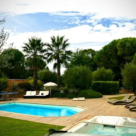 La D'ariane-piscine-jaccuzi-15 Mn Villa Vendargues